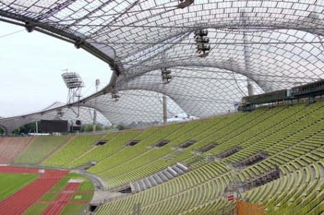 Flying Fox im Olympiastadion