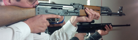 AK-47 Schießen extrem