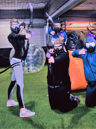 Bubble Football & Arrow Tag Münster