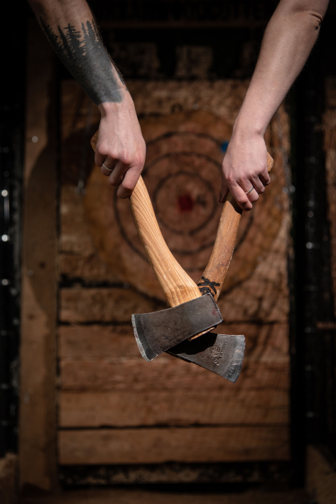 Axtwerfen - 2 Stunden