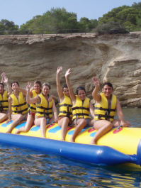 Banana-Boot Ibiza