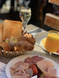 Frühstücksmenü Brüssel