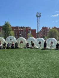 Outdoor Bubble Fußball Dresden