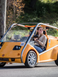 Tour mit elektrischen GoCars Barcelona