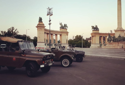 Budapest Sightseeing-Tour im russischen Militär Jeep image 1