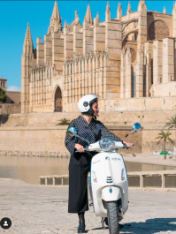 Vespa-Tour durch Palma Mallorca