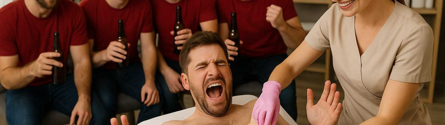 Berlin Bikini-Waxing für den Bräutigam & Stripshow image 1