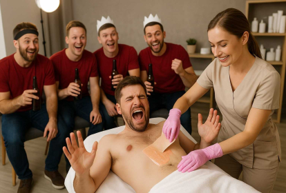 Berlin Bikini-Waxing für den Bräutigam & Stripshow image 1
