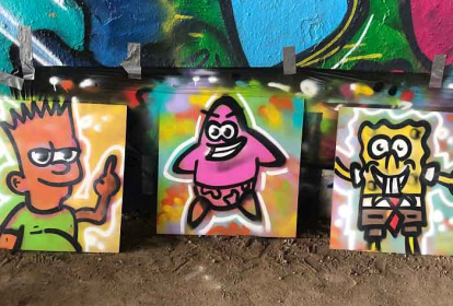 Düsseldorf Graffiti Workshop image 1