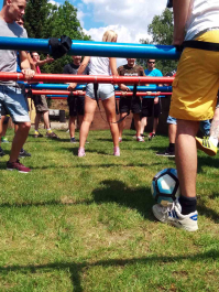 Menschlicher Tischkicker Prag