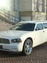 Dodge Charger Limousine mit Champagner Brüssel