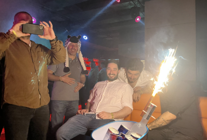 Bratislava Tisch & Getränke im Nachtclub image 6