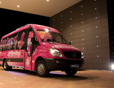 Barcelona Flughafen Transfer mit Partybus & sexy Anhalterin image 4