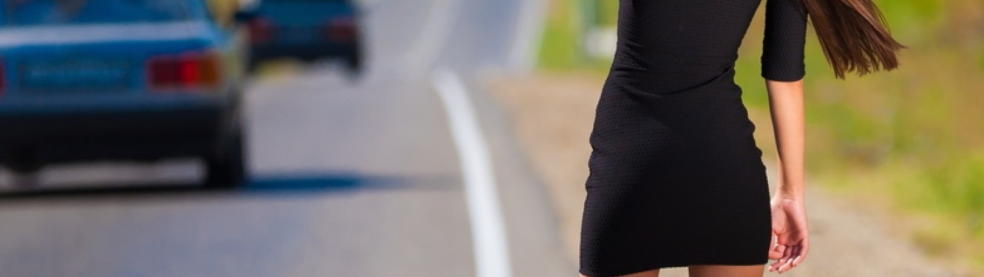 Budapest Flughafen Transfer mit sexy Anhalterin image 1