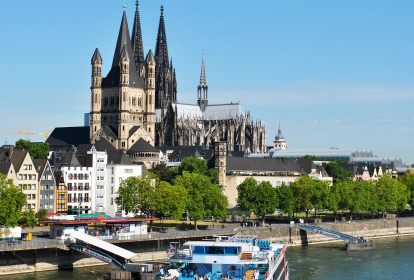Köln Bootsrundfahrt auf dem Rhein image 2