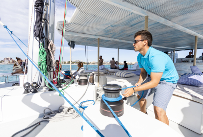 Mallorca Katamaran Tour bei Sonnenuntergang image 3