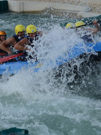 Rafting im Wildwasserkanal Wien