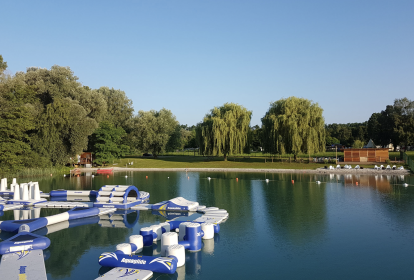 Straßburg Aufblasbarer Wasserpark & Riesenrutschen image 4