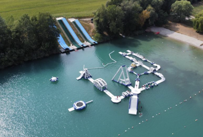 Straßburg Aufblasbarer Wasserpark & Riesenrutschen image 5