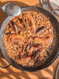 Paella-Menü & Drinks Barcelona
