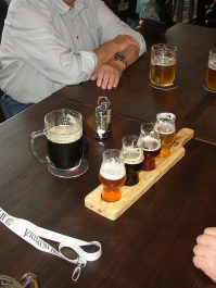 Besuch der Falkenštejn-Brauerei Böhmische Schweiz