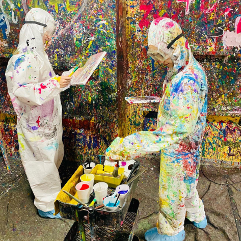 Farbexplosion & Eintritt ins Selfie Museum