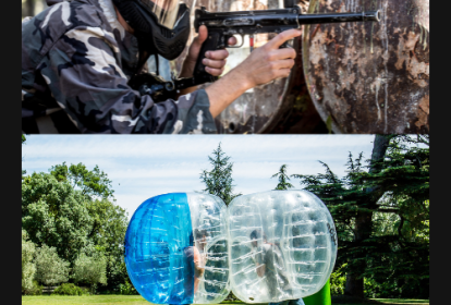 Brüssel Paintball, Bubble Fußball & Go Kart image 1