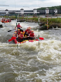 Wildwasser-Rafting Prag