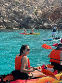 Kajak-Tour zu den Grotten von Cala Blava Mallorca