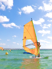 Anfängerkurs im Windsurfen Mallorca
