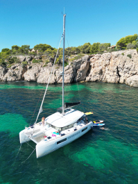 Private Katamaran-Tour mit Essen und Trinken Mallorca