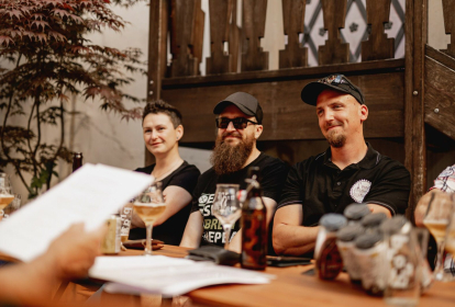 Pilsen Bier Verkostung in einem Bierhaus image 4