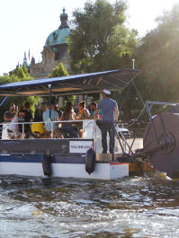 Bierboot Prag