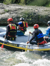 Wildwasser-Rafting München