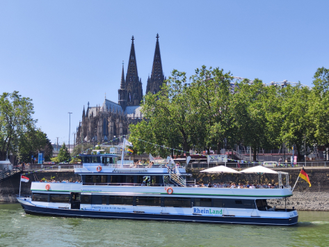 Bootsrundfahrt auf dem Rhein - 90 Minuten