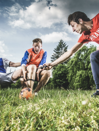 Elektroschock-Fußball Barcelona