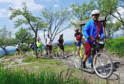 Böhmische Schweiz Downhill-Scooter-Tour und Besuch der Tyssaer Wände image 3