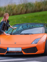 Lamborghini fahren Prag