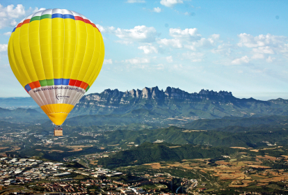 Barcelona Heißluftballonflug image 2