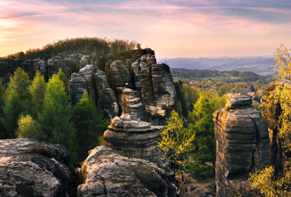 Böhmische Schweiz Downhill-Scooter-Tour und Besuch der Tyssaer Wände image 2