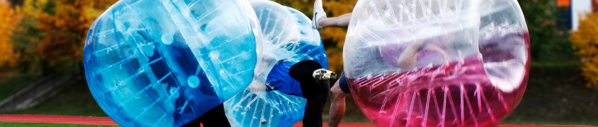Bubble Fußball für Junggesellenabschied