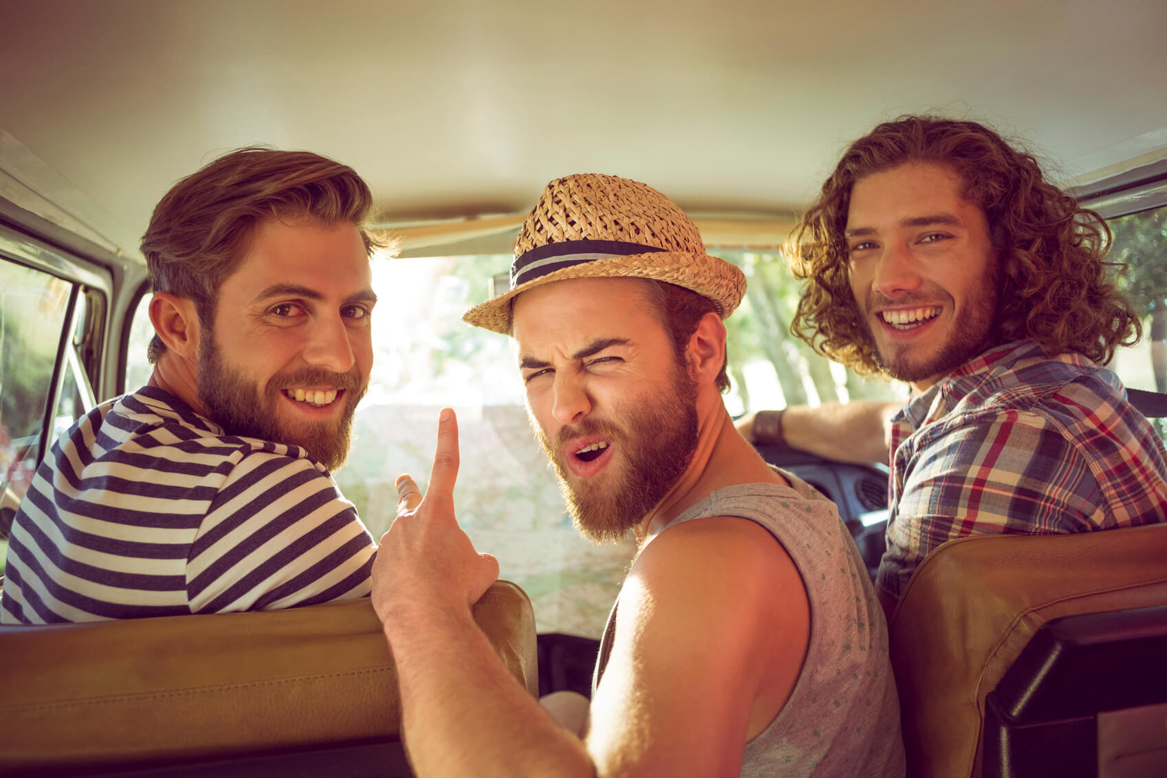 friends fun car