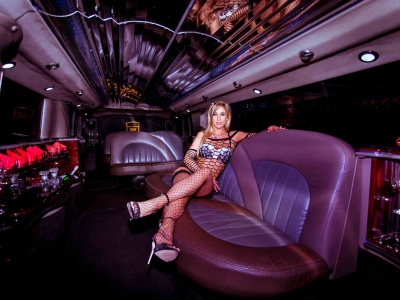 Strip Limousine für Junggesellenabschied