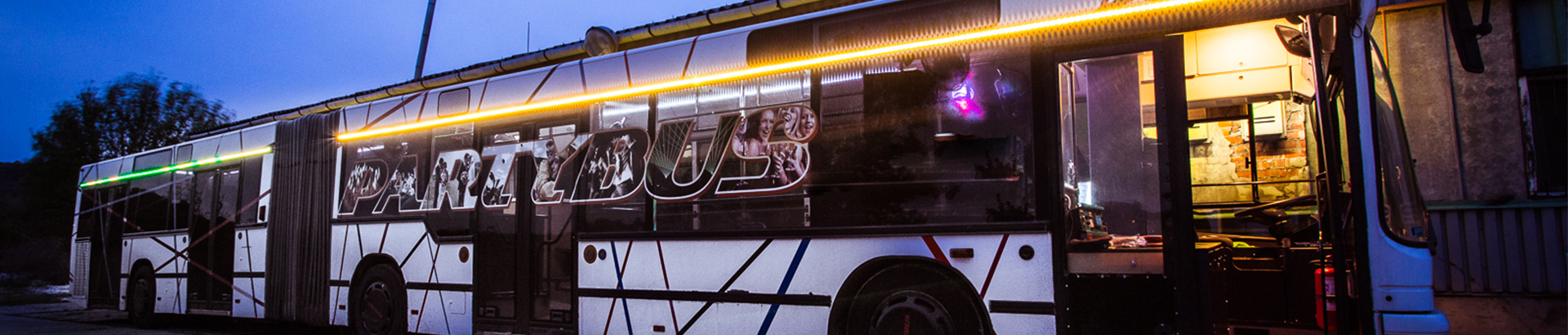 Partybus für Junggesellenabschied