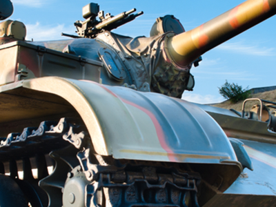 Panzer fahren für Junggesellenabschied