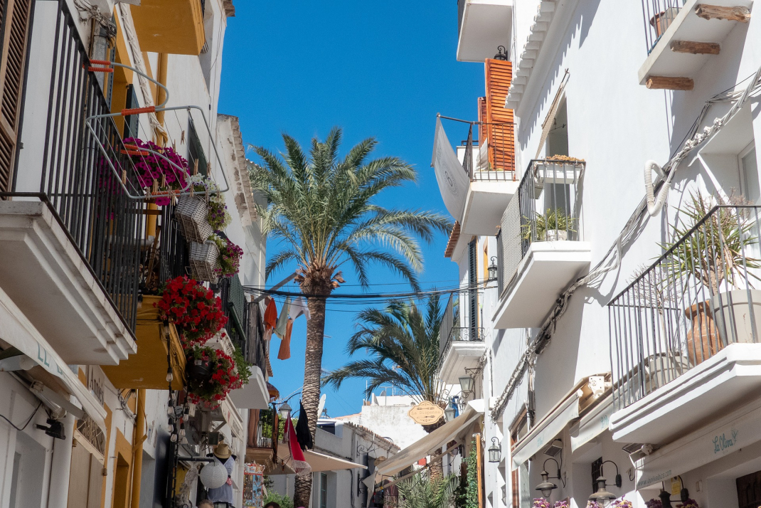 Innenstadt in Ibiza