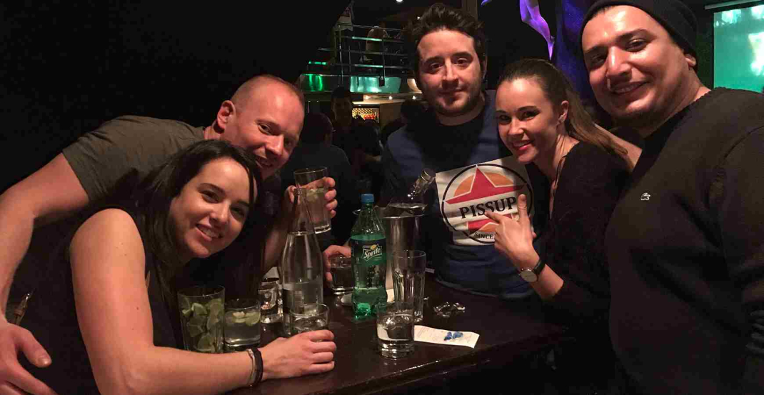 Mit dem Pissup Team in Prag feiern